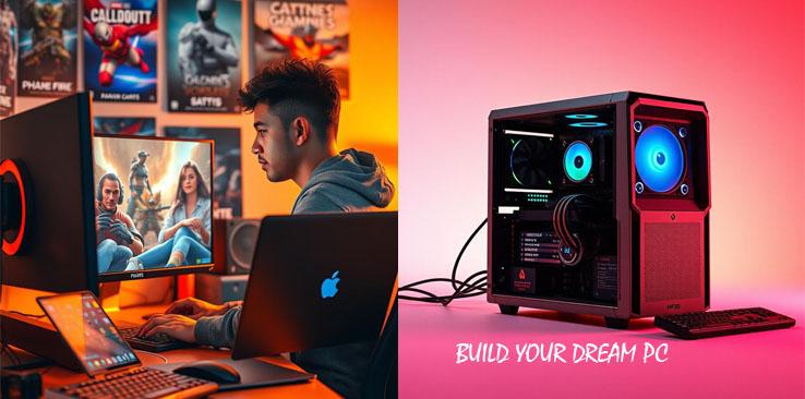 Custom Build PC For content creators and Gamers